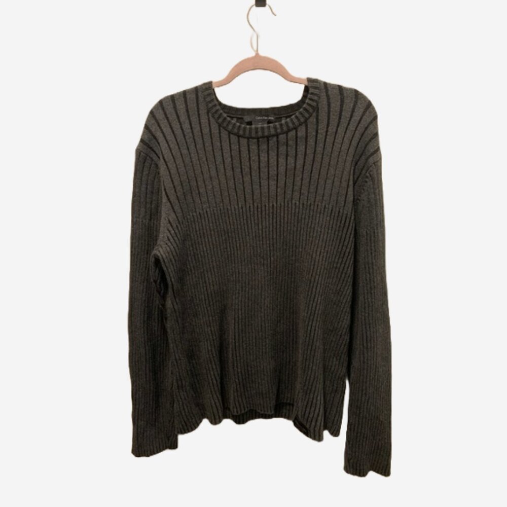 Calvin Klein Oversized Ribbed Knit Sweater